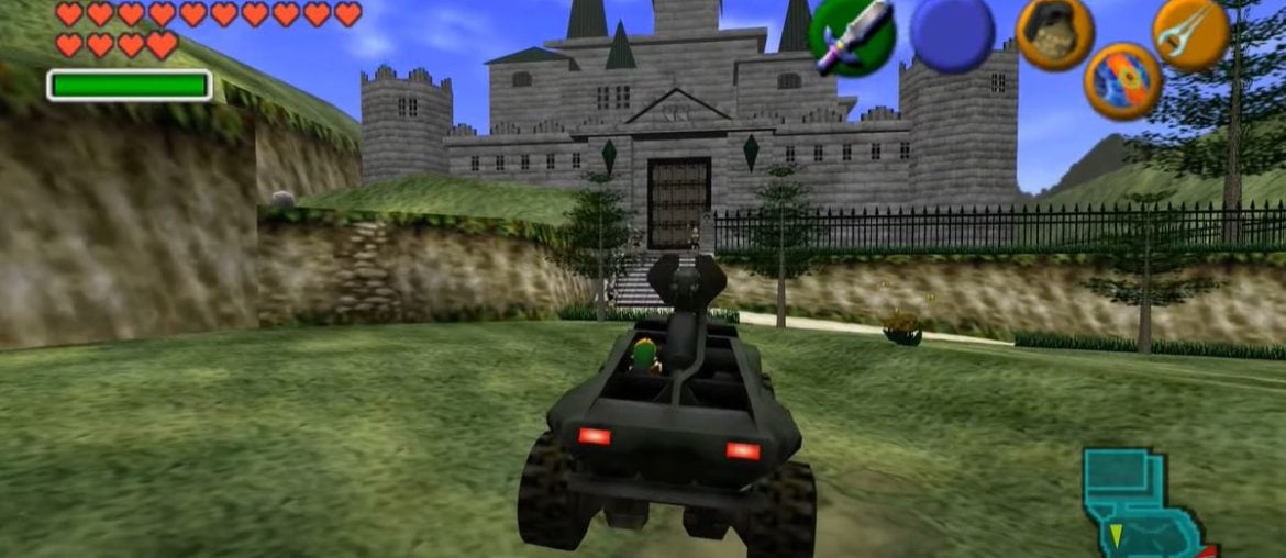 Halo e Zelda Ocarina of Time se encontram em incrível mashup