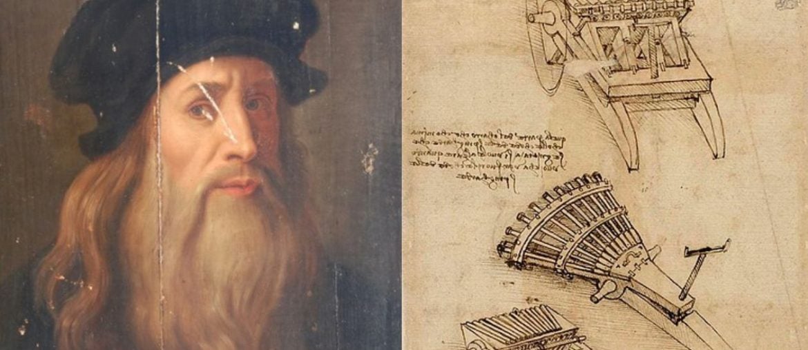 Esboços de Leonardo da Vinci revelam passagens secretas no Castelo Sforza