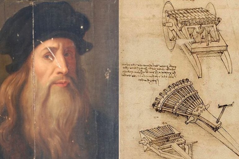 Esboços de Leonardo da Vinci revelam passagens secretas no Castelo Sforza