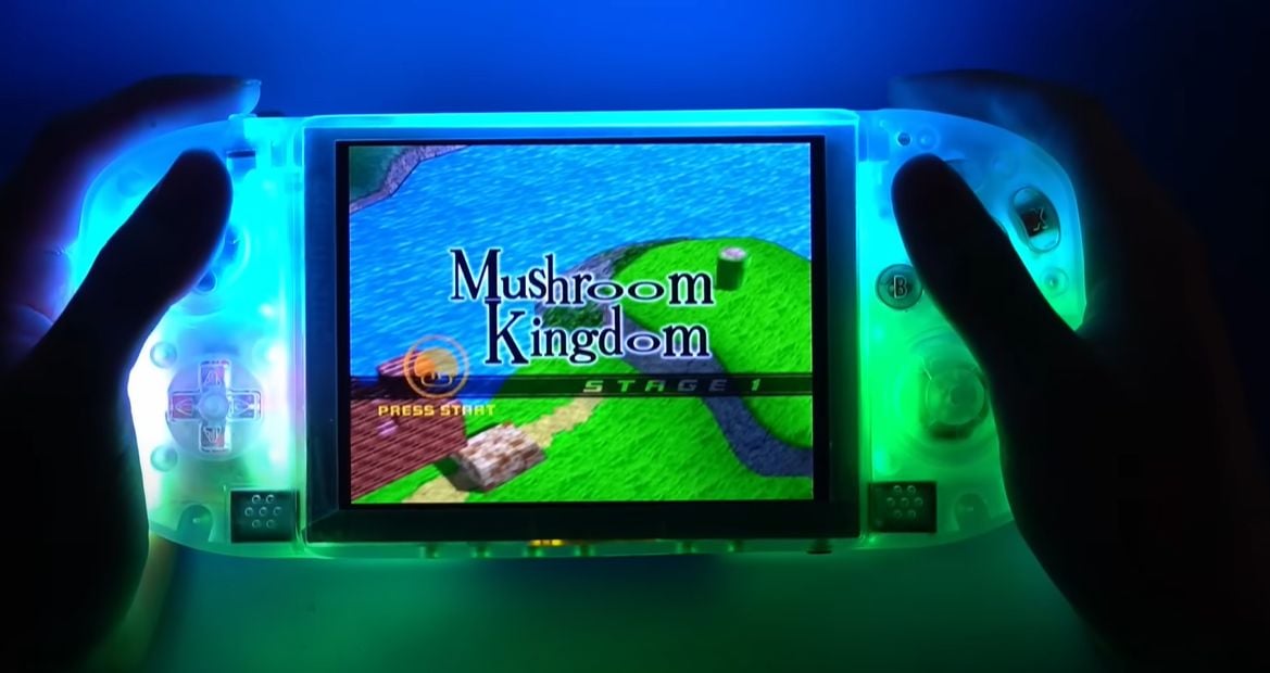 Modder cria Nintendo Wii portátil personalizado com LEDs RGB que reagem ao jogo em execução