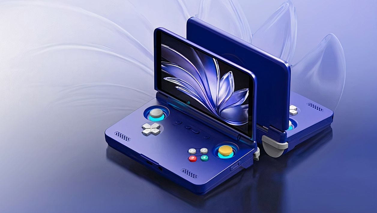 Console portátil Retroid Pocket Flip2 é revelado com design clamshell e tela OLED