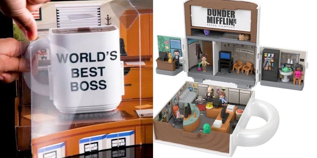 Playset inspirado em The Office tem caneca ‘Melhor Chefe do Mundo’