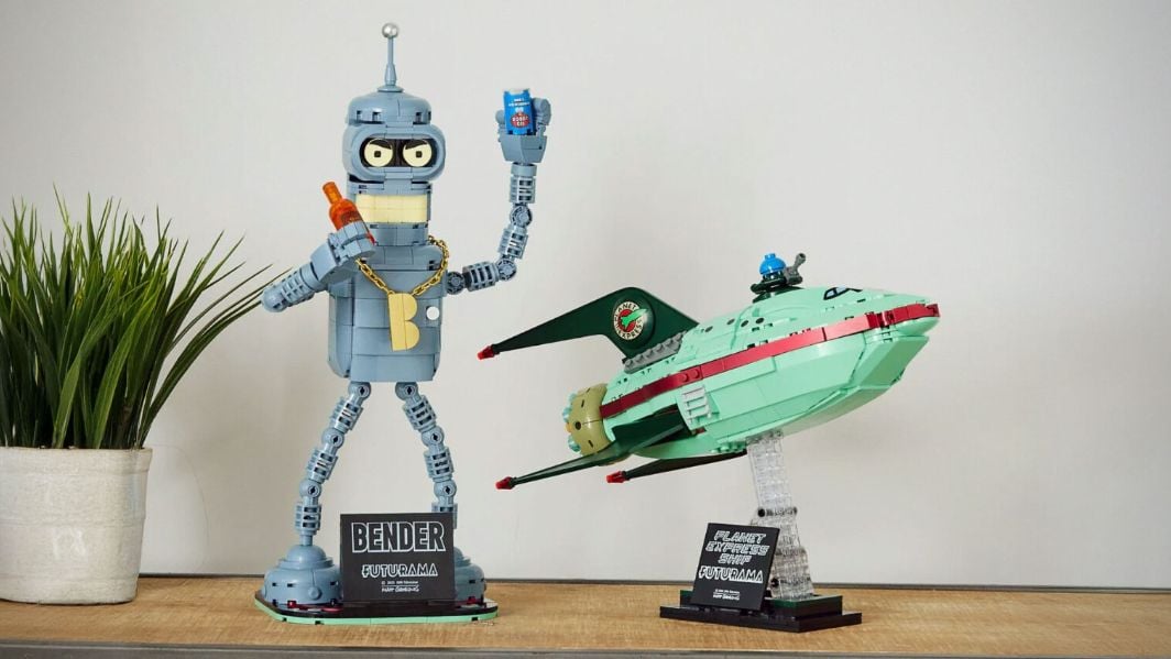 Futurama ganha versão em blocos de montar com a linha Brickcraft