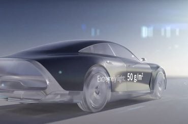 Mercedes-Benz está criando uma tinta solar que pode gerar energia para carros elétricos