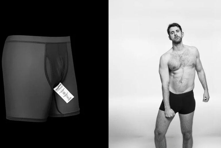 Cueca que coça de propósito quer salvar vidas
