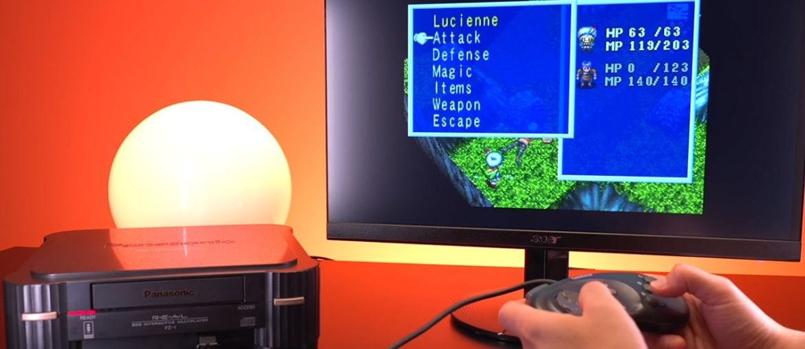 Gamer turbina console 3DO da Panasonic com overclock e saída HDMI
