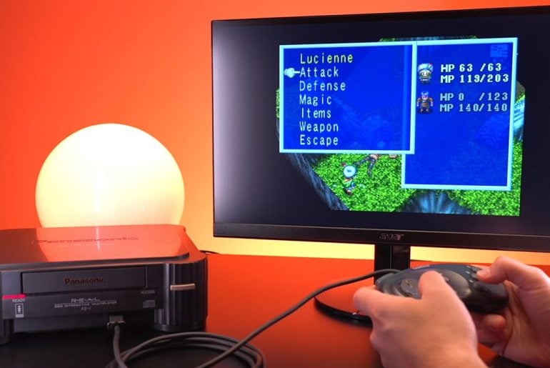 Gamer turbina console 3DO da Panasonic com overclock e saída HDMI