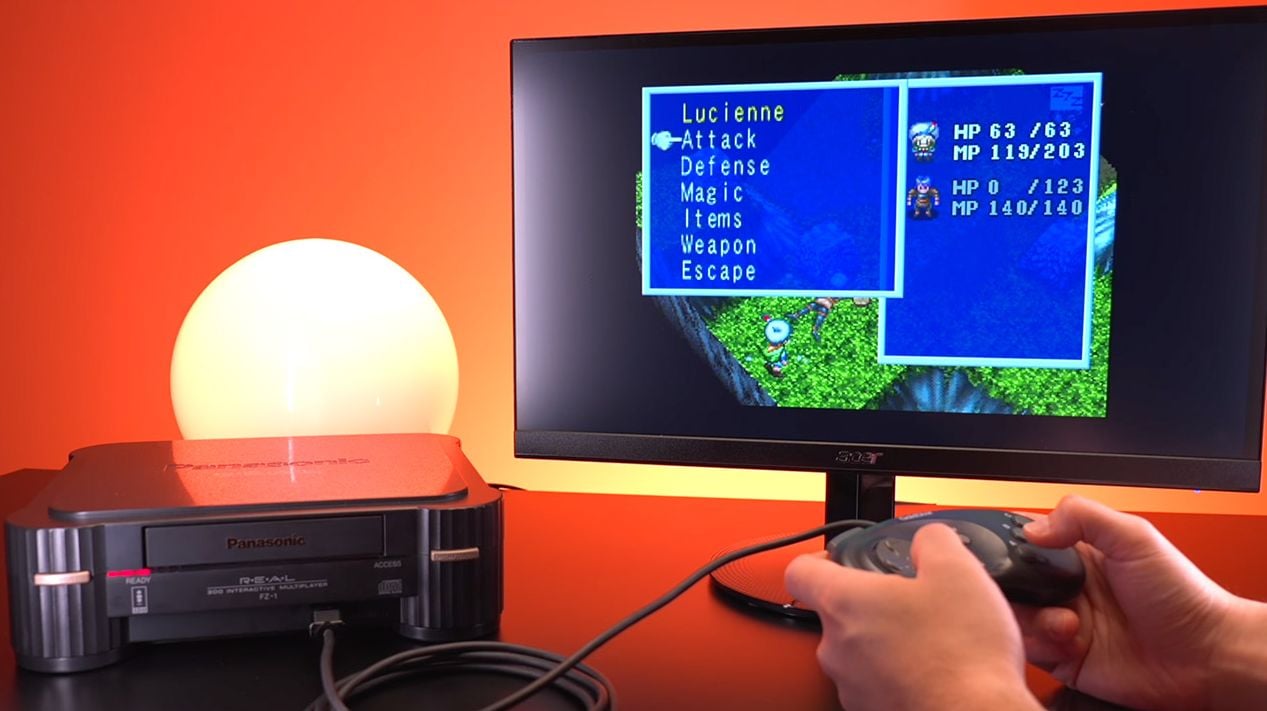 Gamer turbina console 3DO da Panasonic com overclock e saída HDMI