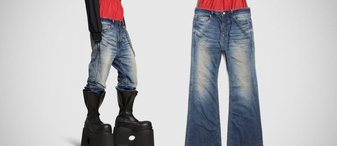 Balenciaga reinventa o estilo ‘sagging’ - agora você não precisa mais arrastar o jeans