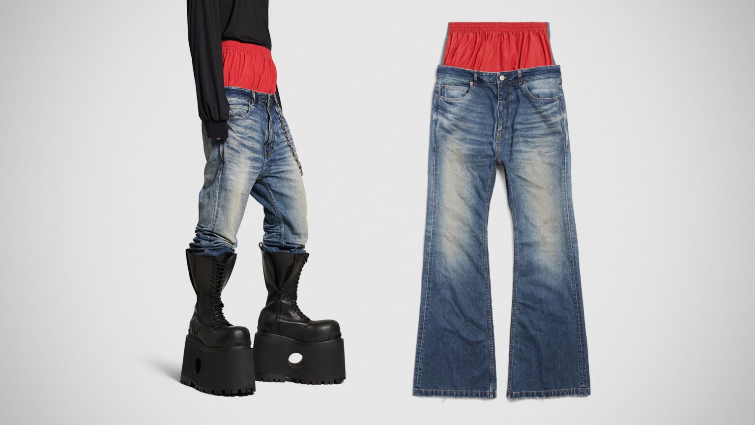 Balenciaga reinventa o estilo ‘sagging’ - agora você não precisa mais arrastar o jeans