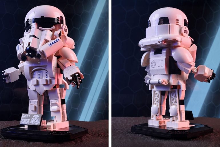 CaDA lança boneco de Stormtrooper em versão chibi com licença oficial de Star Wars