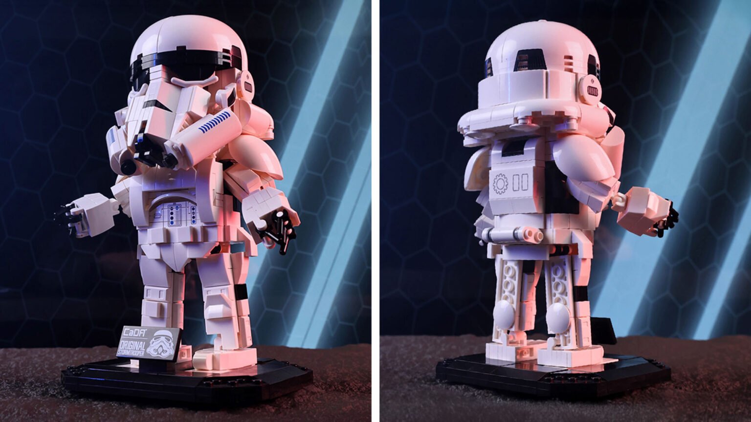 CaDA lança boneco de Stormtrooper em versão chibi com licença oficial de Star Wars