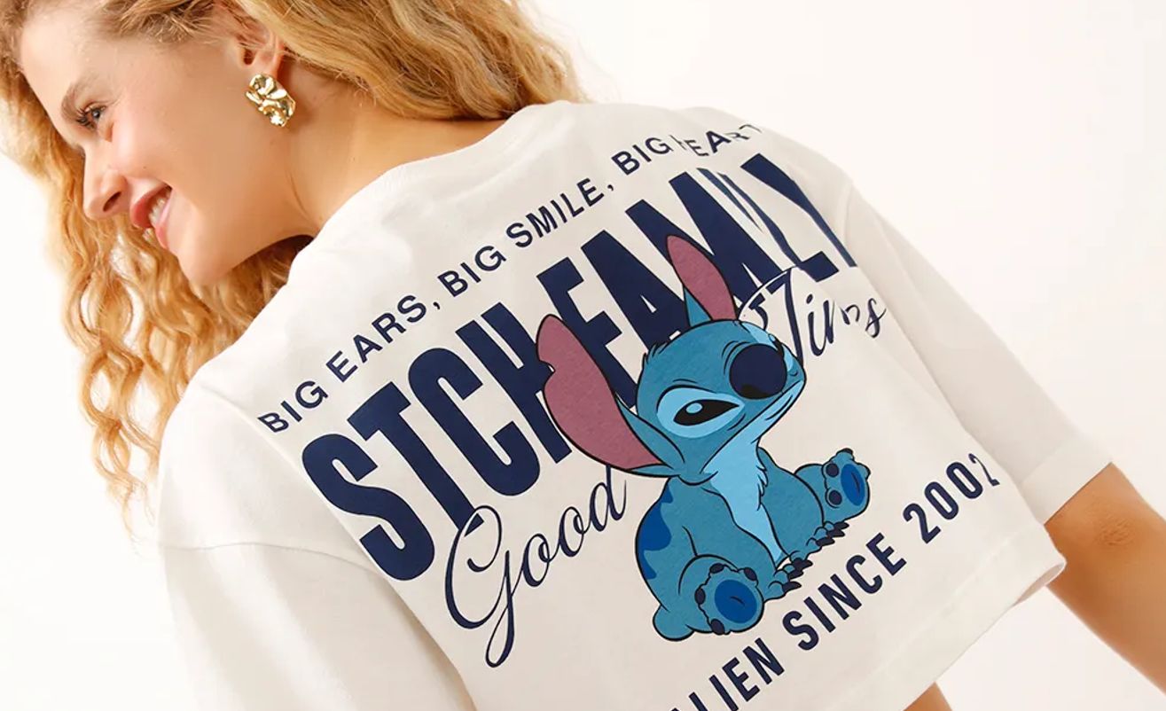 C&A lança nova coleção inspirada em Stitch