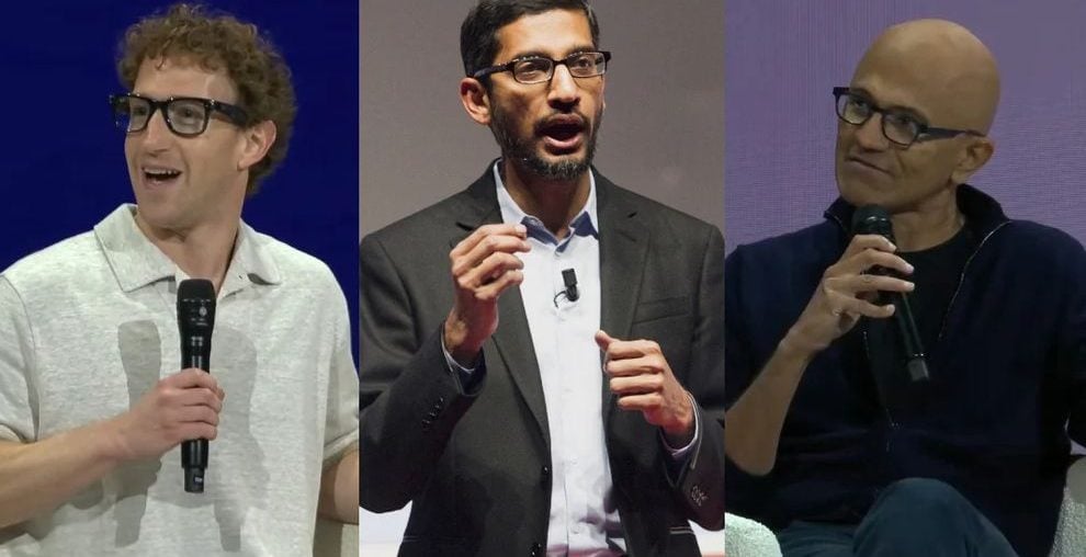 CEOs da Microsoft e Google revelam: IA já escreve 30% do código deles – e porcentagem só cresce