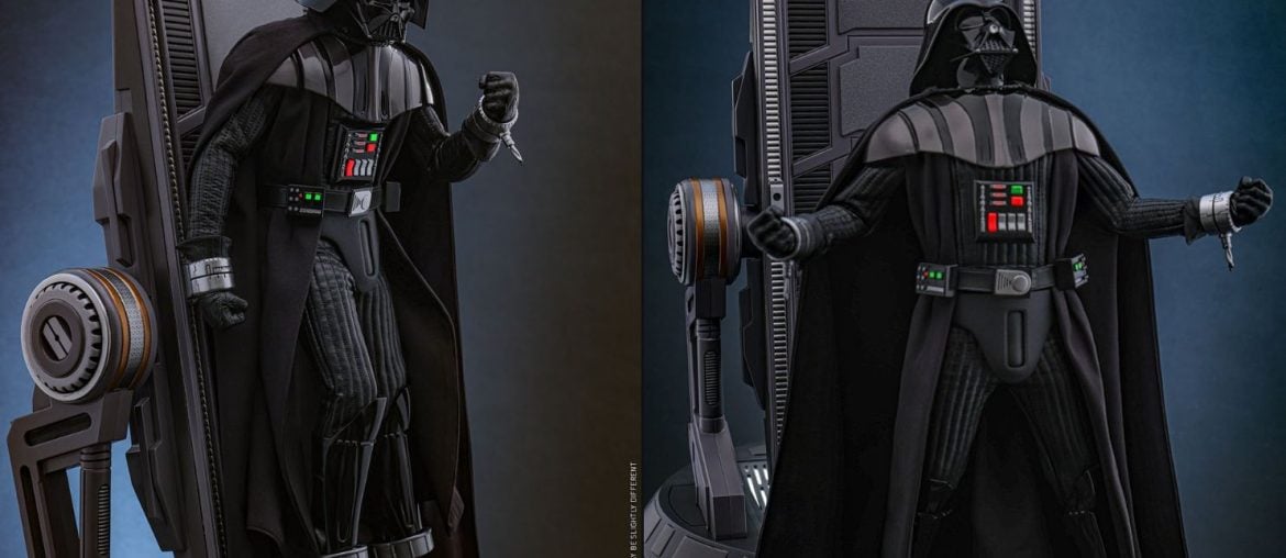 Hot Toys lança figura incrível de Darth Vader de Star Wars: Episódio III, e até a cena da transformação está lá