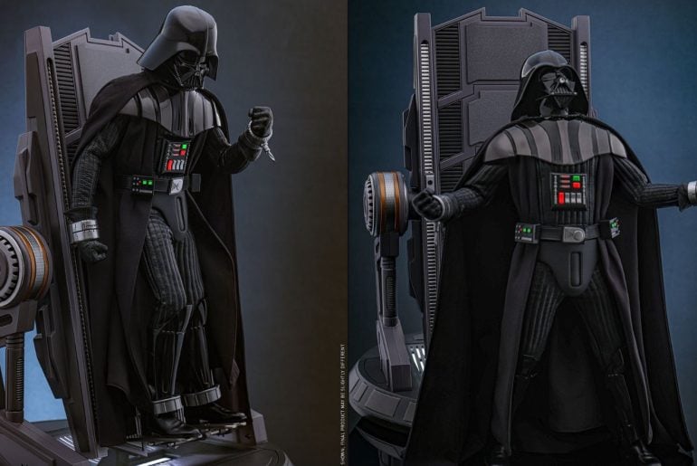 Hot Toys lança figura incrível de Darth Vader de Star Wars: Episódio III, e até a cena da transformação está lá