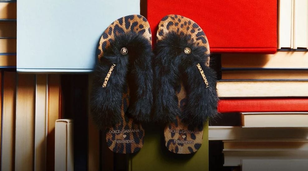 Dolce & Gabbana e Havaianas lançam coleção final de chinelos luxuosos para o verão