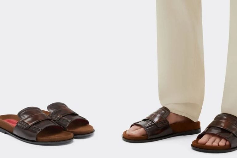 Ferrari aposta no estilo com novos mocassins slide de 850 dólares