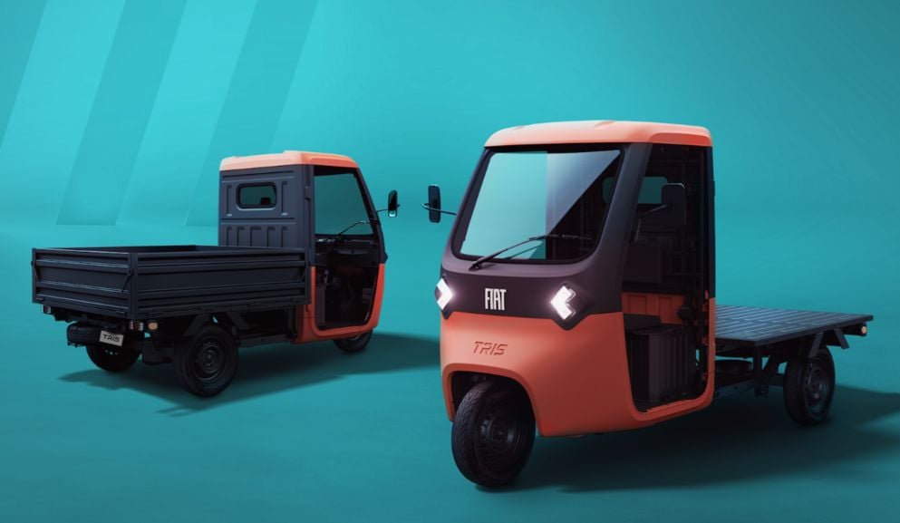 Fiat TRIS EV: o triciclo elétrico que quer ser o novo aliado das entregas urbanas