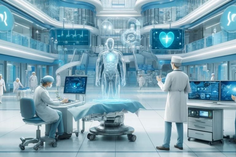 Hospital movido por inteligência artificial promete atendimento mais rápido e acessível