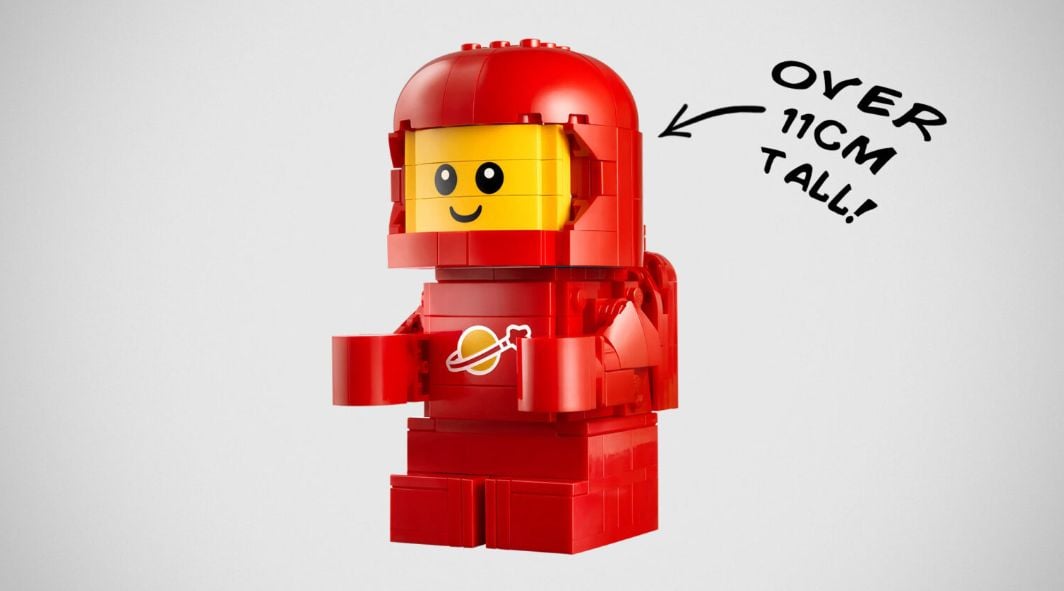 LEGO lança bebê astronauta gigante como brinde