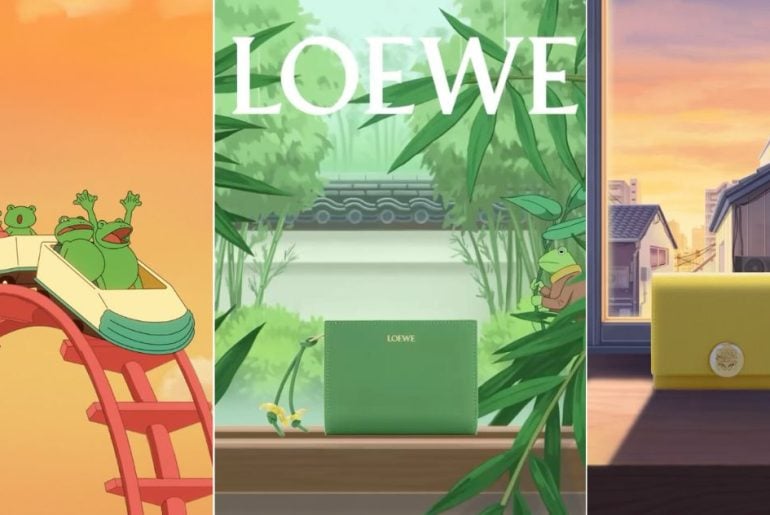 Loewe Japão encanta com campanha em estilo anime que desperta memórias de primavera