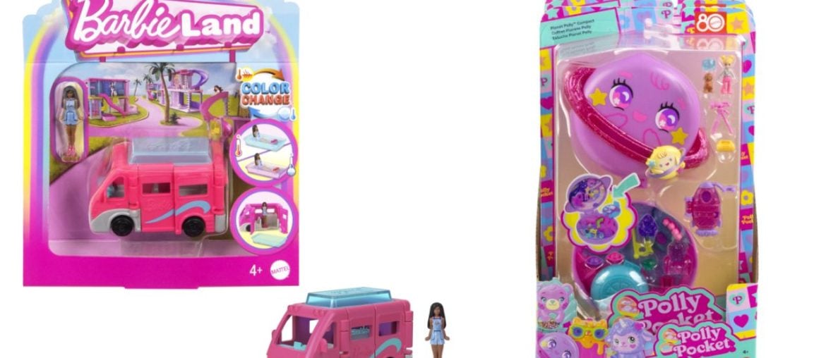Mini bonecas e miniaturas fazem parte das novidades de maio da Mattel
