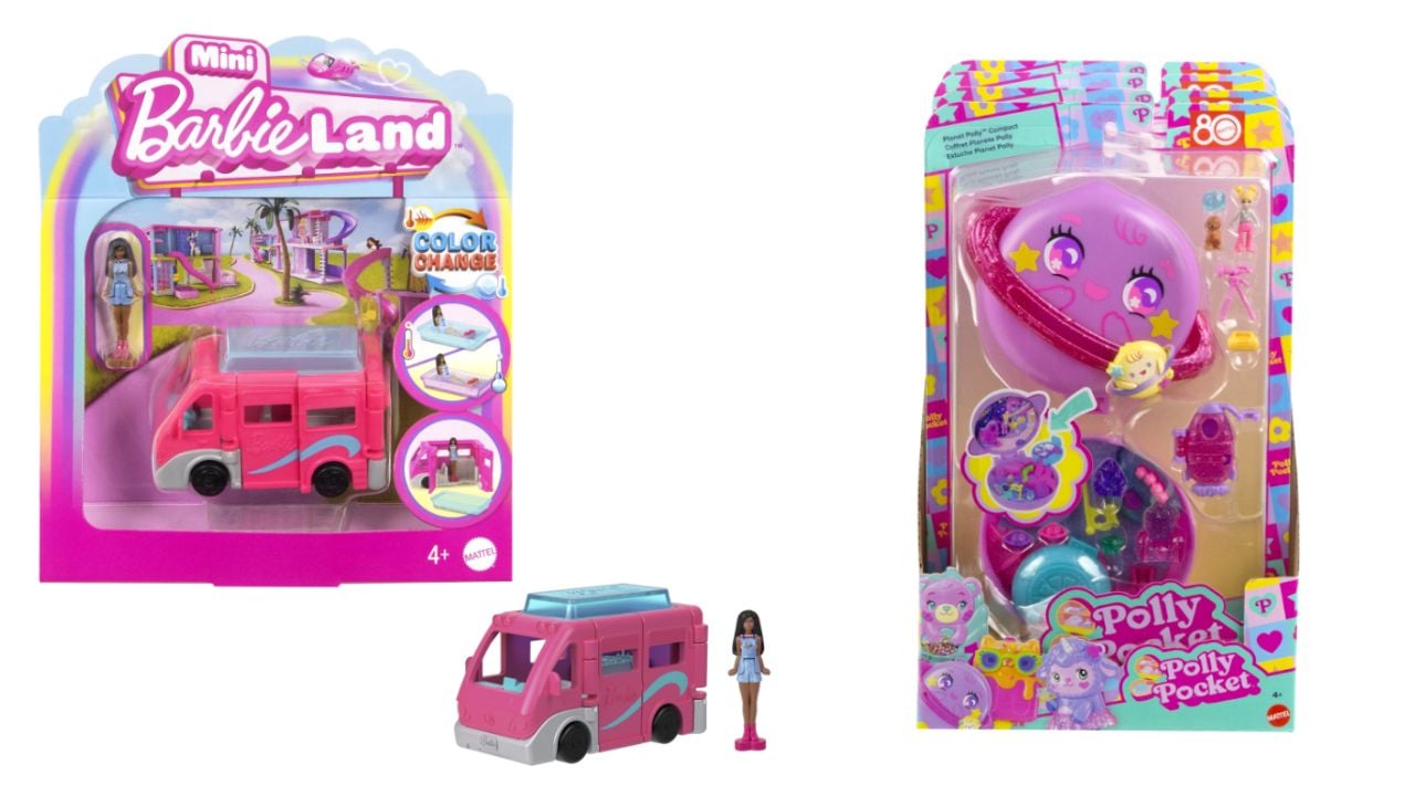 Mini bonecas e miniaturas fazem parte das novidades de maio da Mattel