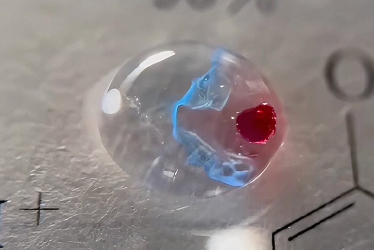 Cientista transforma gotas d'água em microreatores para criar arte química reativa