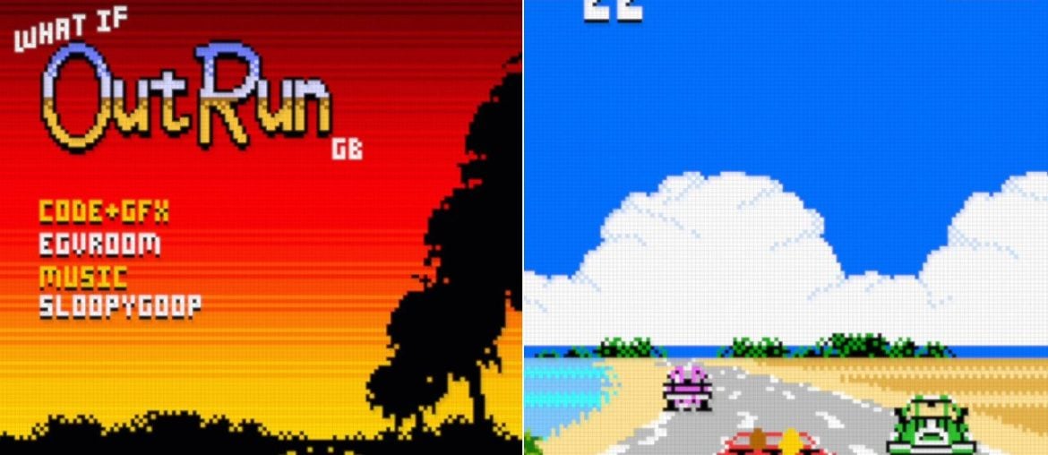 Clássico dos arcades, OutRun ganha versão não oficial para Game Boy Color, e o resultado é impressionante