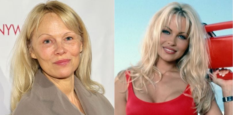 Pamela Anderson revive seu visual icônico dos anos 90 após fase sem maquiagem