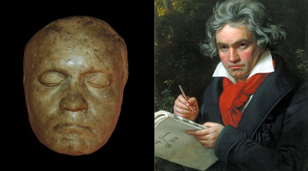 Rosto real de Beethoven é recriado em 3D quase 200 anos após sua morte