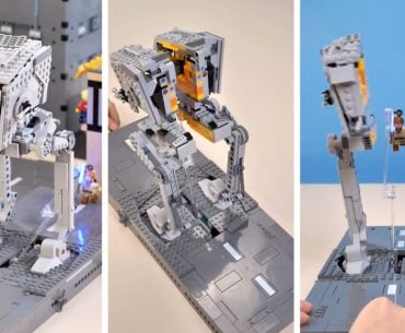 Fã recria cena épica de Star Wars: The Force Unleashed com LEGO em incrível display cinético