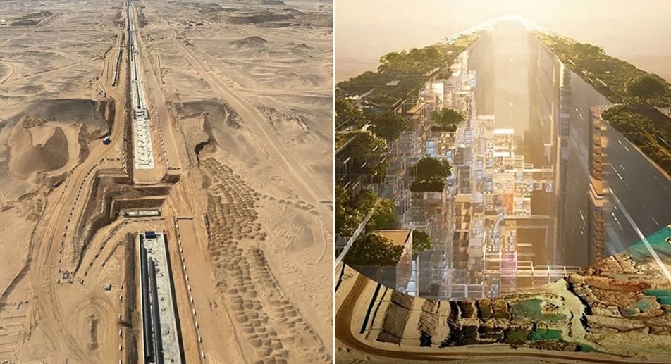 The Line: Como está a megacidade futurista da Arábia Saudita em 2025?
