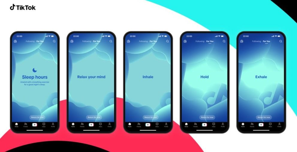 TikTok lança a pausa consciente: meditação para adolescentes que não largam o celular depois das 22h