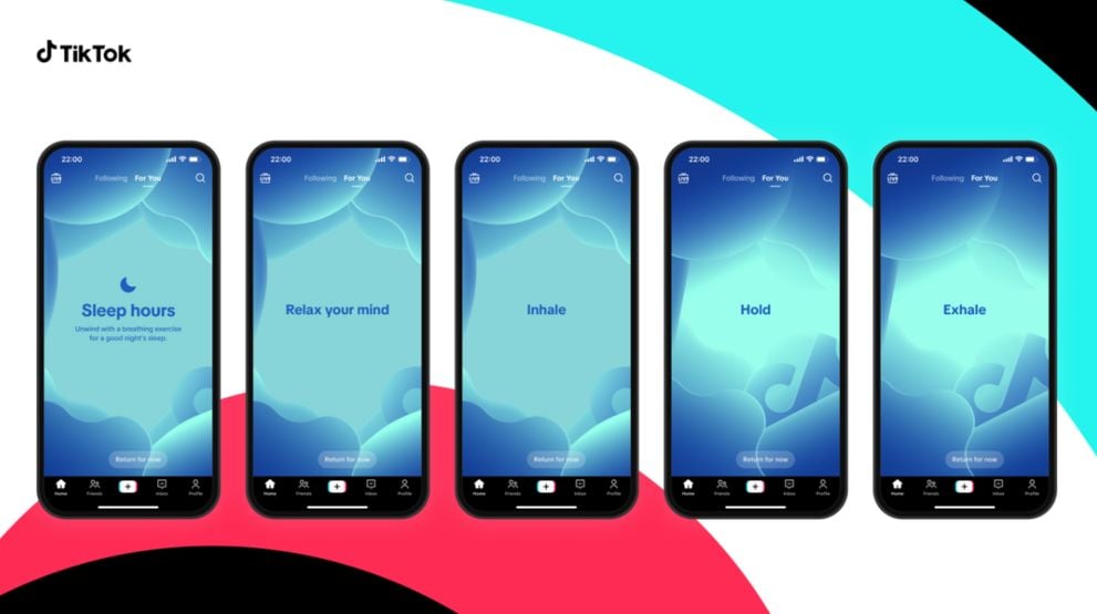 TikTok lança a pausa consciente: meditação para adolescentes que não largam o celular depois das 22h