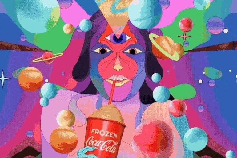 Coca-Cola transforma dor de ‘gelo no cérebro’ em experiência visual alucinante