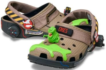 Crocs dos Caça-Fantasmas vem cheios de gosma e brilham no escuro
