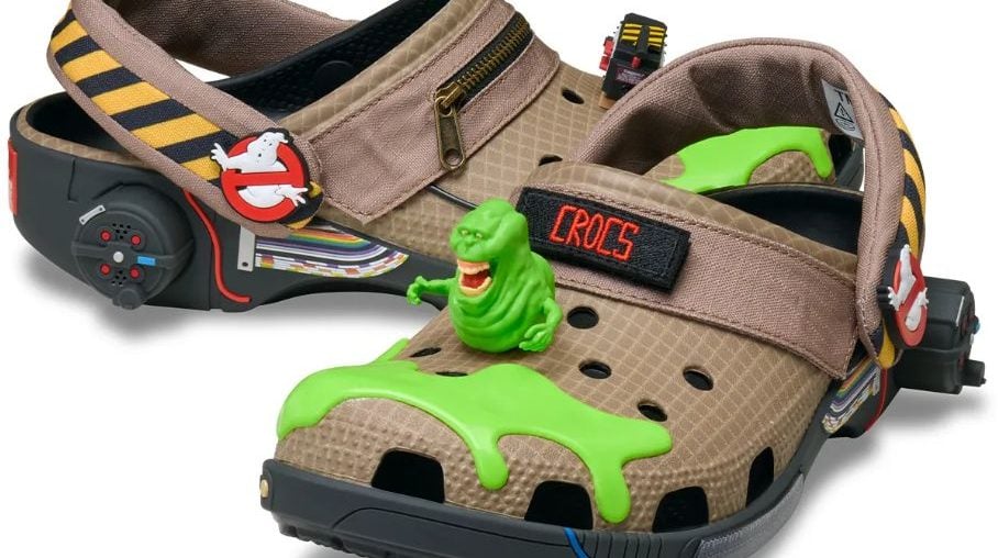 Crocs dos Caça-Fantasmas vem cheios de gosma e brilham no escuro