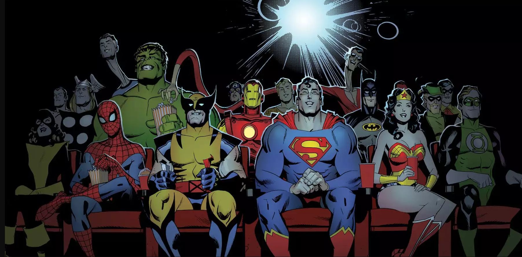 James Gunn diz que crossover entre Marvel e DC poderia ‘acontecer fácil’, mas questiona se os fãs realmente querem isso