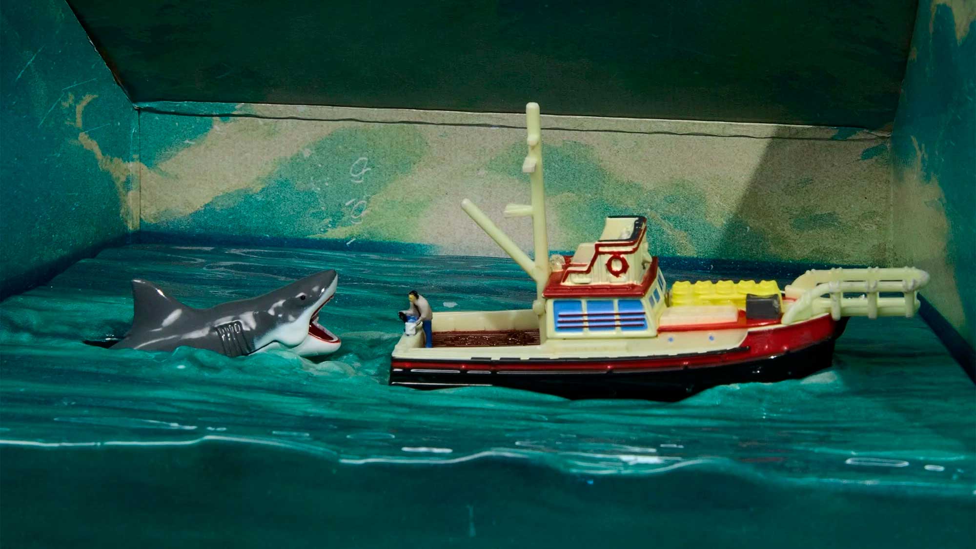 Diorama de Tubarão da HotWheels celebra os 50 anos do icônico filme