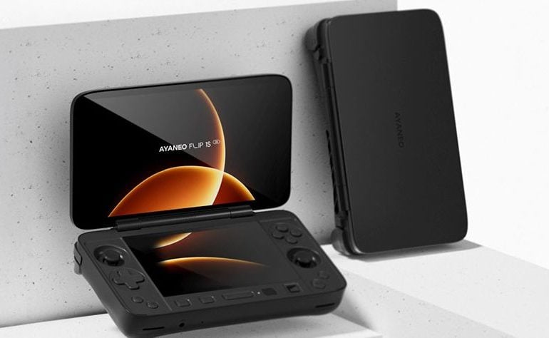 AYANEO Flip 1S DS une nostalgia do Nintendo DS com potência de um PC gamer portátil