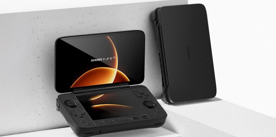 AYANEO Flip 1S DS une nostalgia do Nintendo DS com potência de um PC gamer portátil