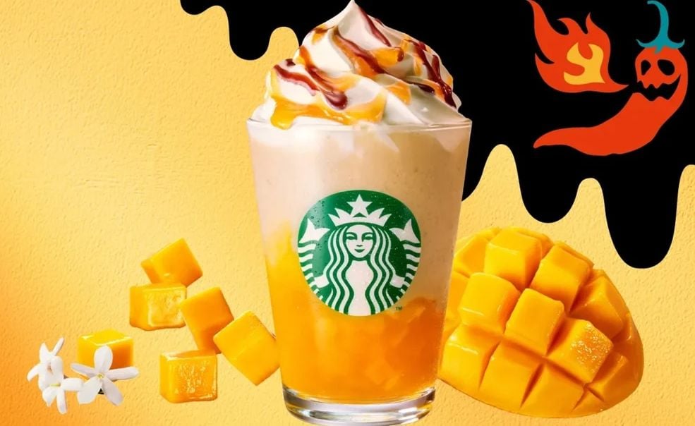 Starbucks Japão aposta na ousadia e lança seu primeiro Frappuccino apimentado