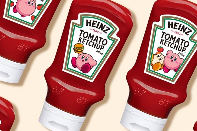 Nintendo se junta à Heinz para lançar ketchup do Kirby e chaveiros colecionáveis no Japão