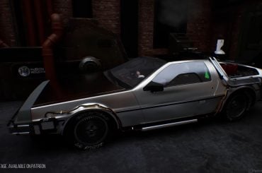 Como seria um jogo de De Volta para o Futuro feito na Unreal Engine 5