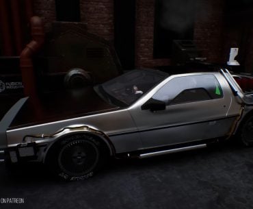 Como seria um jogo de De Volta para o Futuro feito na Unreal Engine 5