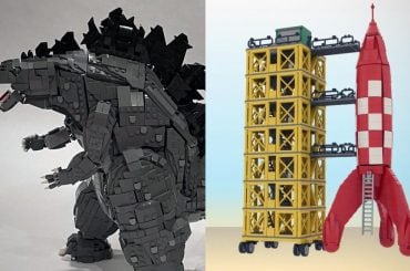 LEGO aprova os sets de Godzilla e Tintim criados por fãs