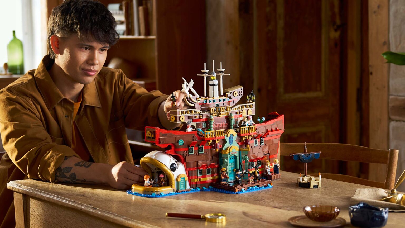 LEGO e Netflix oficializam coleção inspirada em One Piece com 7 sets incríveis