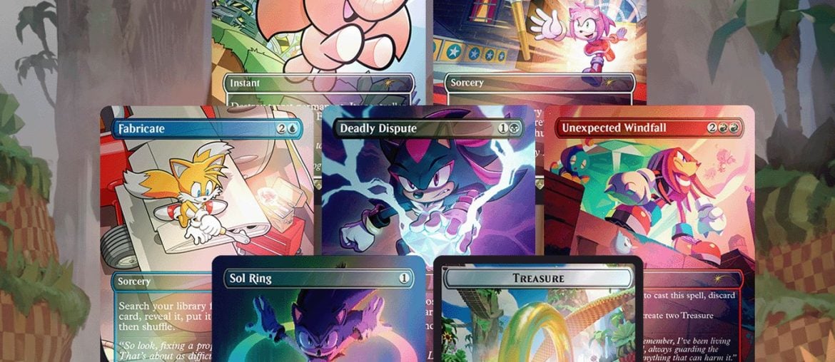 Magic e Sonic se juntam em colaboração entre Hasbro e SEGA